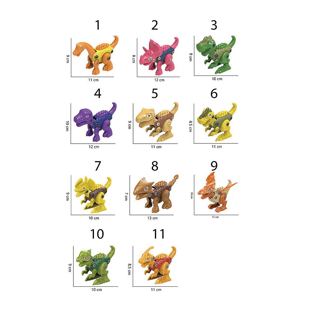 Dinosauri za sastavljanje u kavezu Model 03