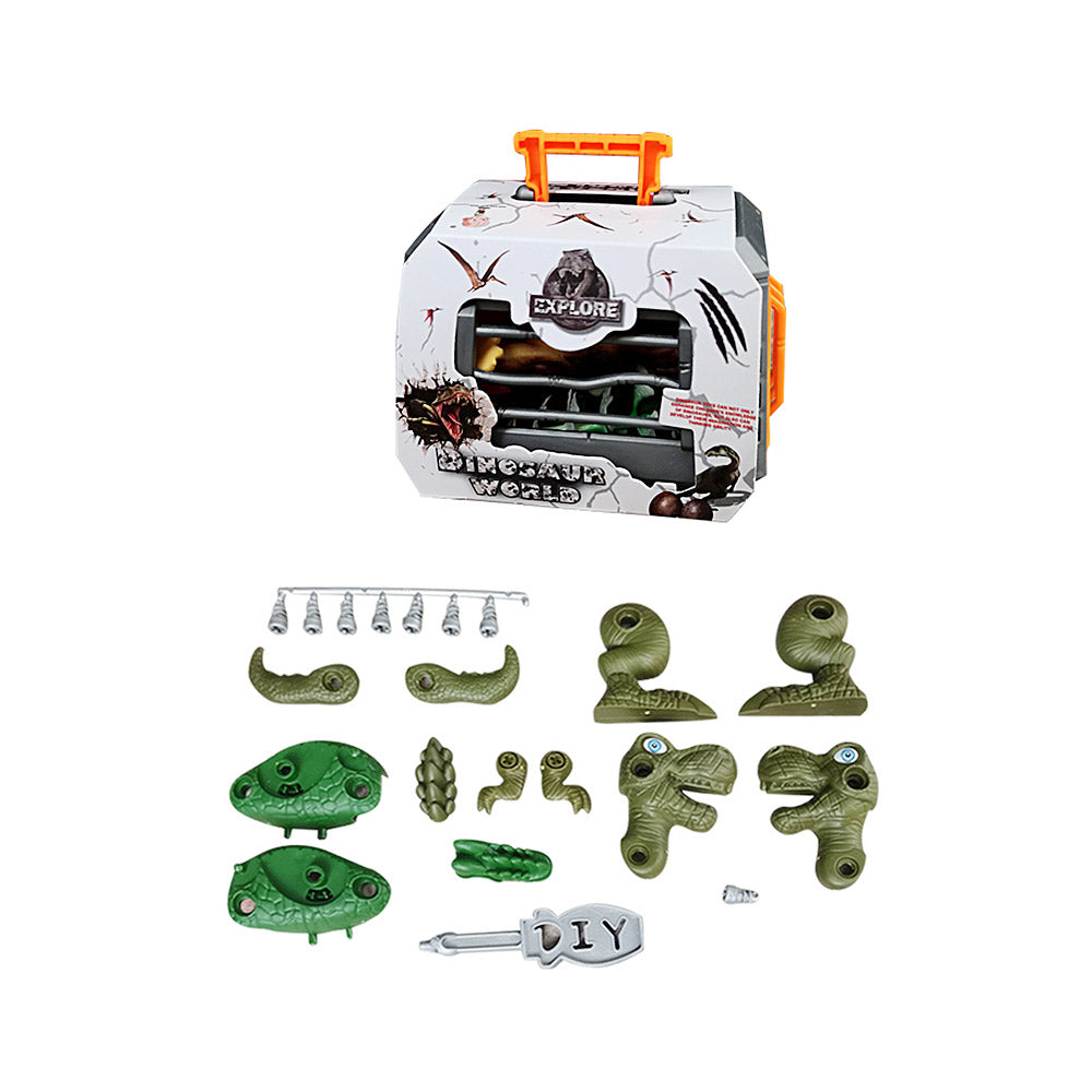 Dinosauri za sastavljanje u kavezu Model 03