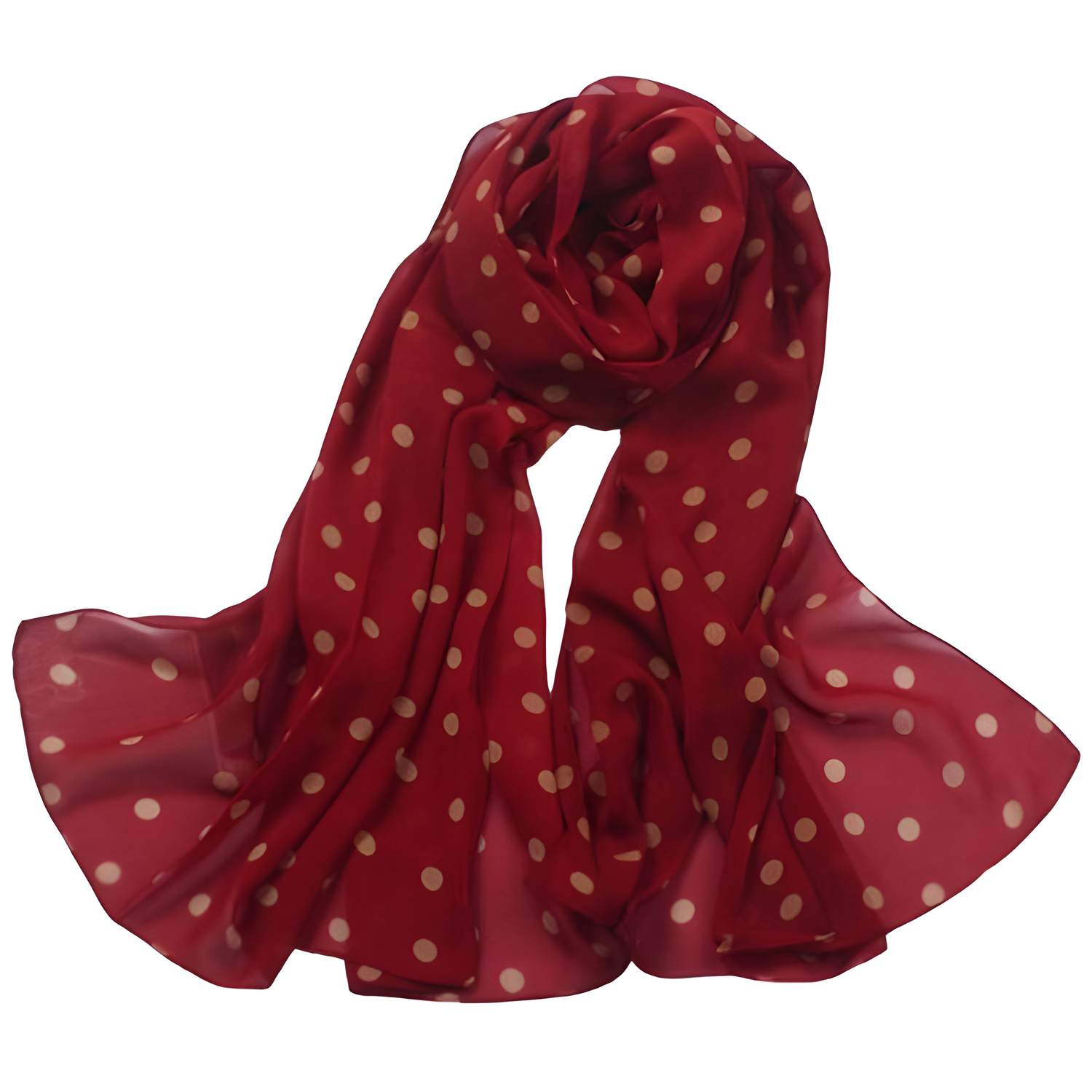 Šal DO-27401 - Bordo KP27401