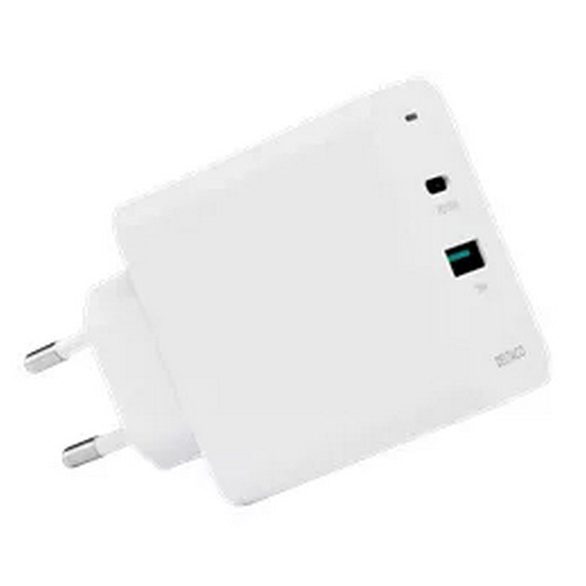 DELTACO Kućni Punjač USB 1X USB-C PD 18W,1X USB-A 18W,36W BIJELI