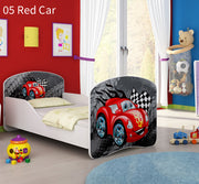 Dječji krevet ACMA s motivom 180x80 cm 05 Red Car