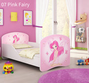 Dječji krevet ACMA s motivom 180x80 cm 07 Pink Fairy