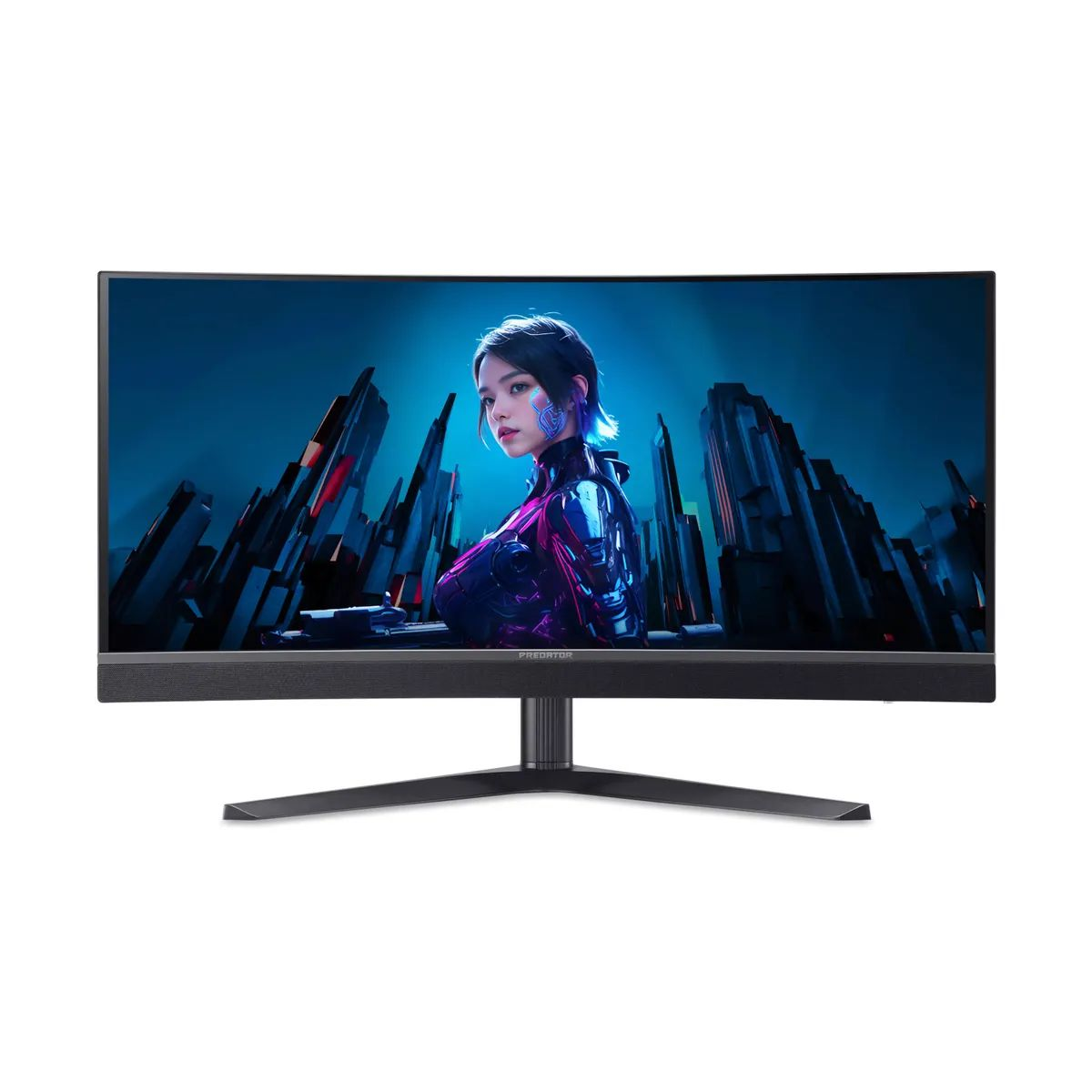 Acer 34 INCH (86CM) OLED 3440X1440 1800R CURVED SCREENTFT 360HZ 0.0 računalni monitor UltraWide Quad HD LCD Crno