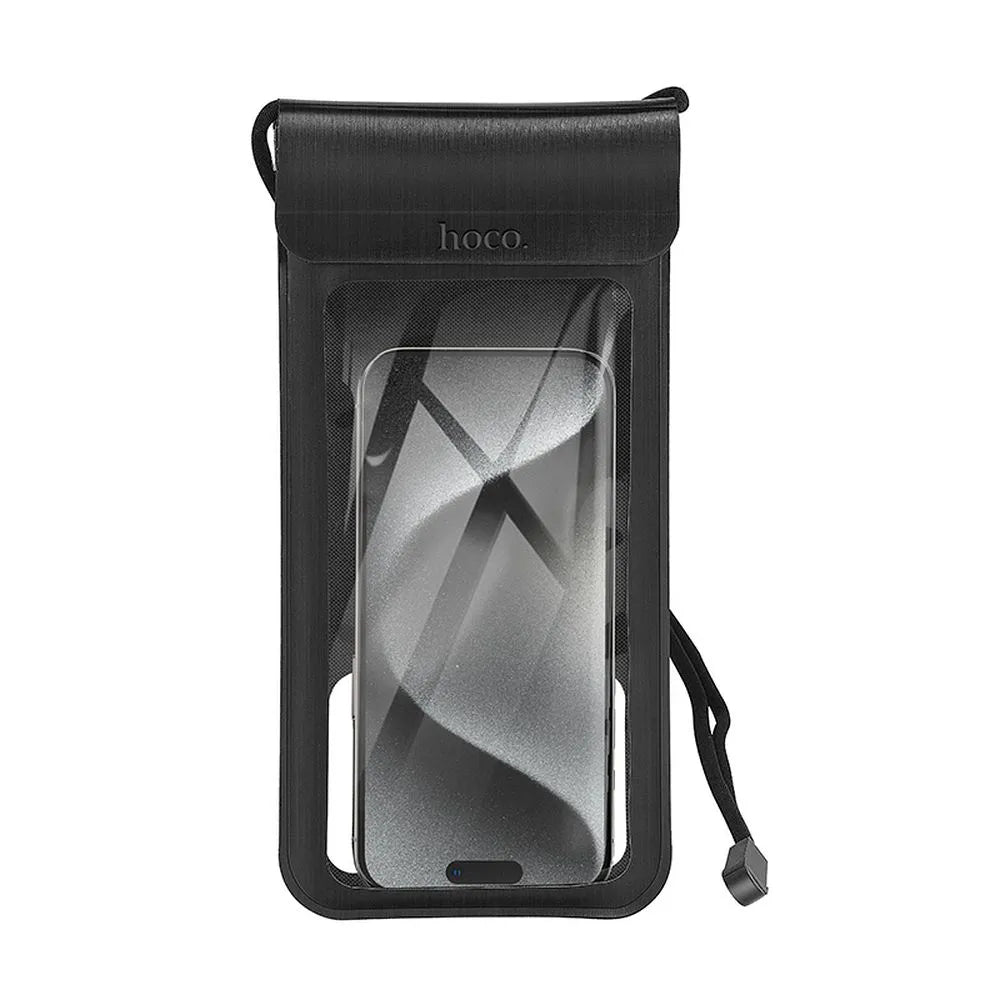 Hoco IP68 Vodotesna torbica za telefon 240 x 120 x 15 mm HX53 Črna