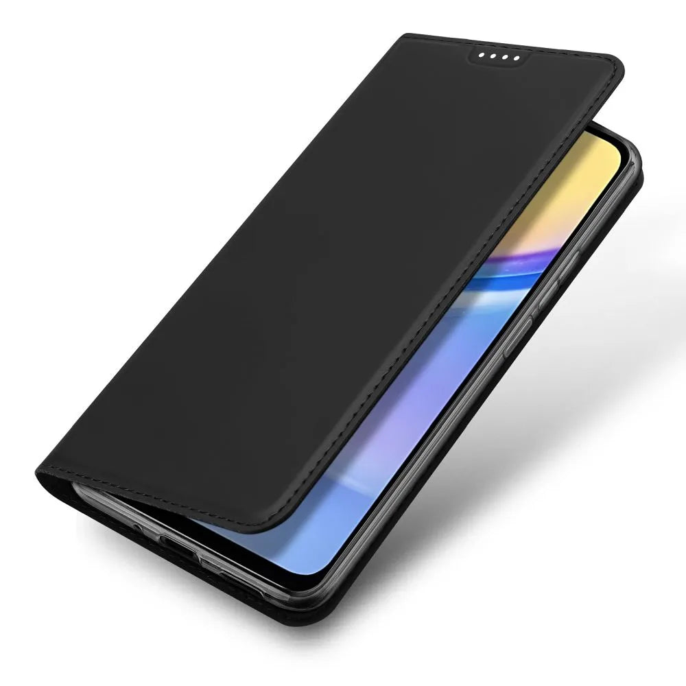 DUX DUCIS Skin Pro – gladka usnjena preklopna torbica za Samsung Galaxy A16 5G črna