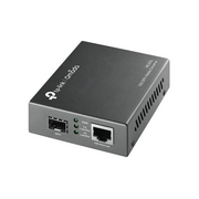 TP-Link Omada MC420L mrežni medijski pretvarač 10000 Mbit/s Više načina, Jednomodni Crno