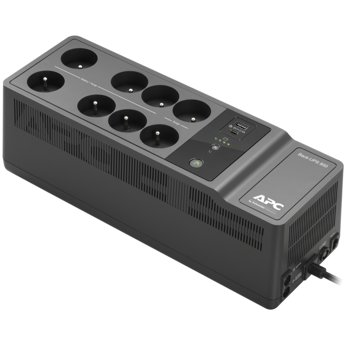 APC BE850G2-FR neprekidan tok energije (UPS) Pripravnost (izvanmrežno) 0,85 kVA 520 W
