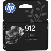 HP 912 Black Original Ink Cartridge spremnik s tintom 1 kom Standardni prinos Crno