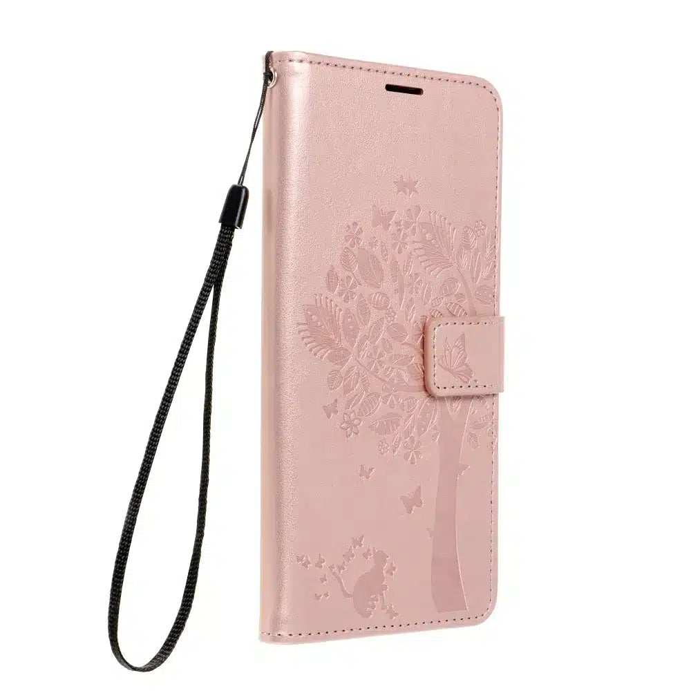 MEZZO Book case za SAMSUNG GALAXY A54 5G tree rose gold