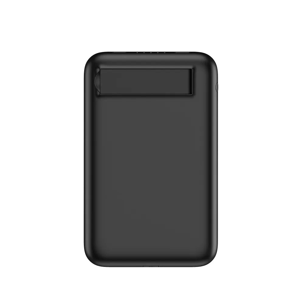 POWER BANK VEGER MagOn Kick z induktivnim polnjenjem podpira polnjenje z MagSafe 15W - 5 000mAh PD 20W črna