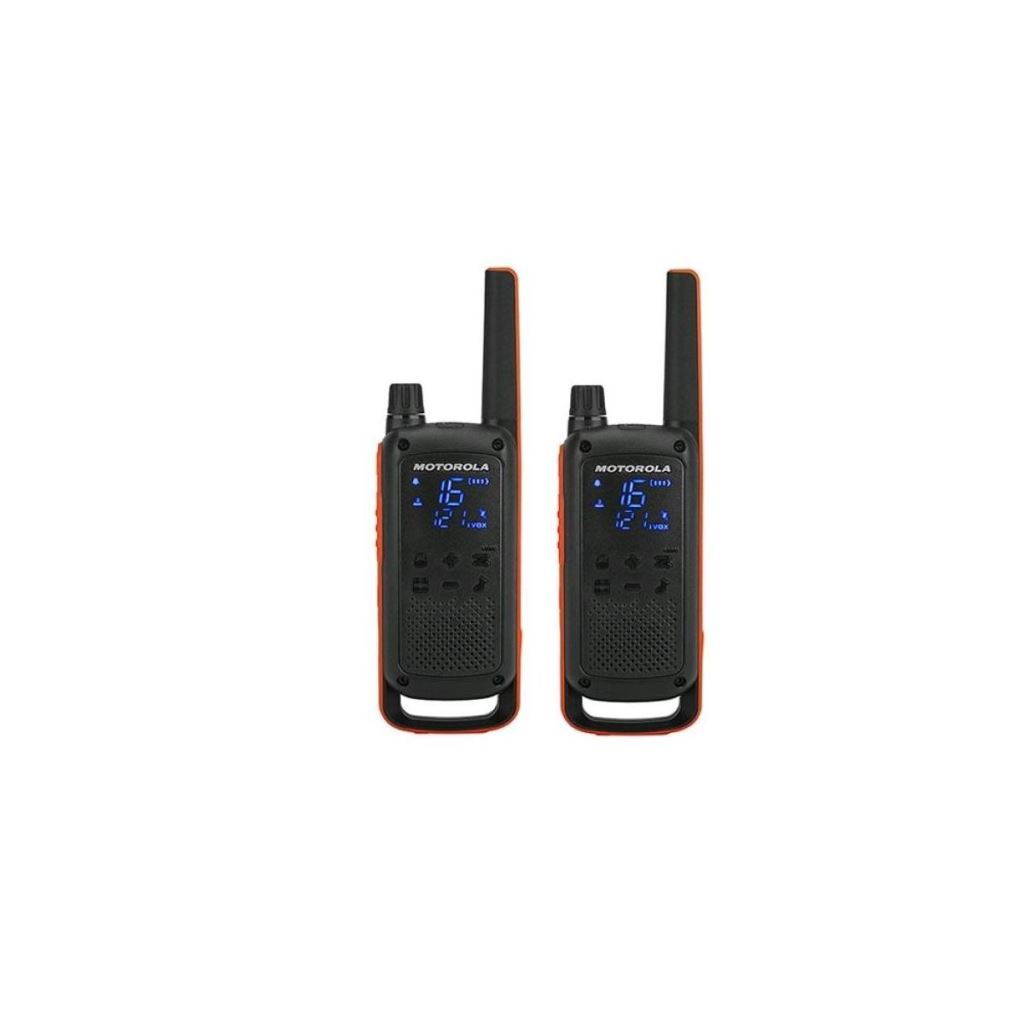 Motorola Talkabout T82 dvosmjerni radio 16 kanali 446 - 446.2 MHz Crno, Narančasto