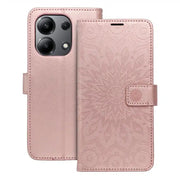 MEZZO Book case preklopna torbica za XIAOMI Redmi NOTE 13 4G mandala gold pink