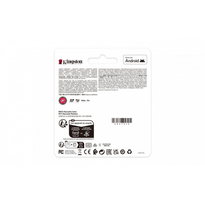 Kingston Technology Canvas Select Plus Gen3 1 TB SD UHS-I 10.razred