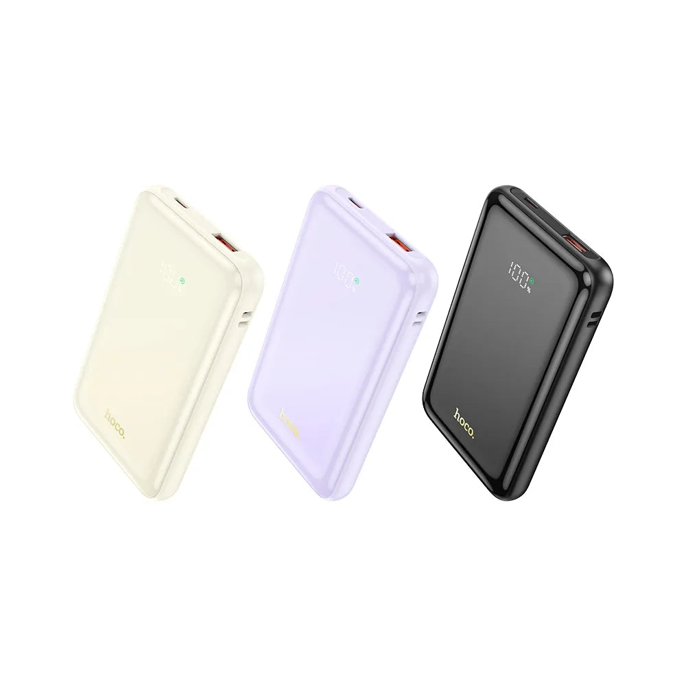 HOCO powerbank 10.000 mAh PD QC3.0 3A 22.5W Q21 črn