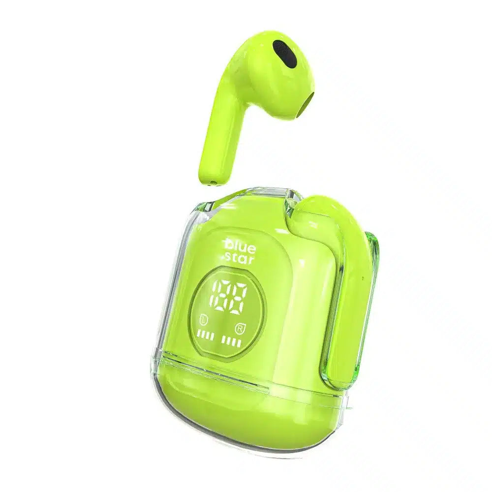 BLUE STAR bežične/bluetooth stereo slušalice TWS Transparency Fi22 zelene