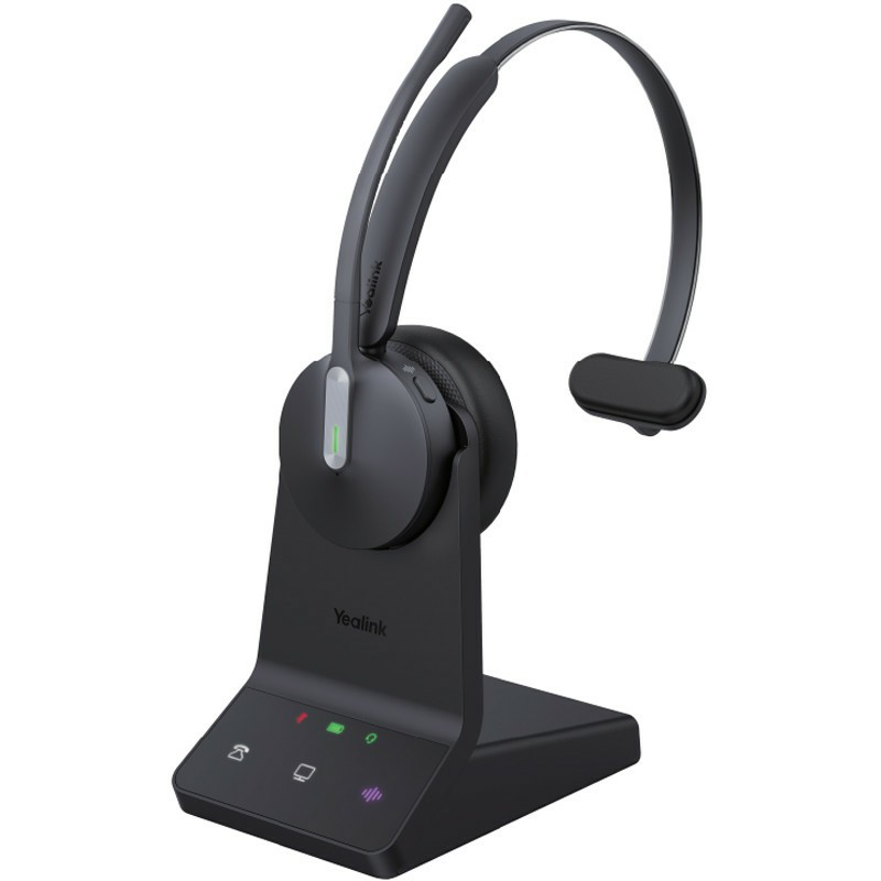 Yealink WH64 Mono UC Slušalice Bežično Obruč za glavu Ured / pozivni centar Micro-USB Bluetooth Crno