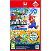 Nintendo Super Mario Bros. Wonder ( Switch 2) Nije prikladno za djecu mlađu od 5 godina. Za uporabu uz nadzor odrasle osobe Japanski, Engleski, Francuski, Talijanski, Španjolski, Korejski, Nizozemski, Portugalski, Ruski, Pojednostavljeni kineski, Tradicionalni kineski, POR-BRA, Poljski, Tajlandski Nintendo Switch 2 izdanje