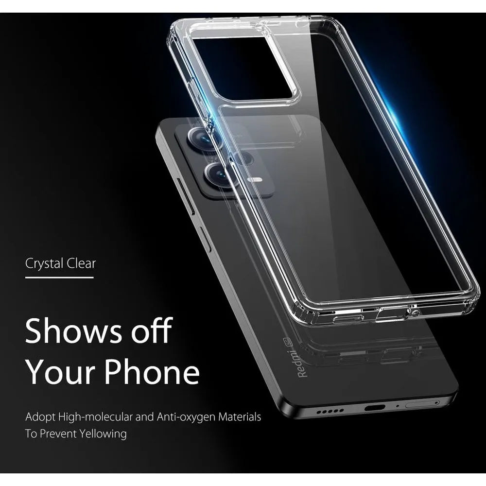 DUX DUCIS Clin - prozoren trdi ovitek za Redmi Note 12 Pro 5G