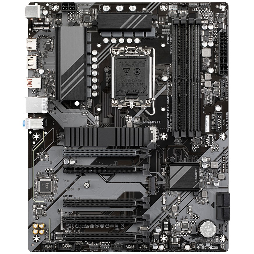 Gigabyte B760 DS3H matična ploča Intel B760 Express LGA 1700 ATX