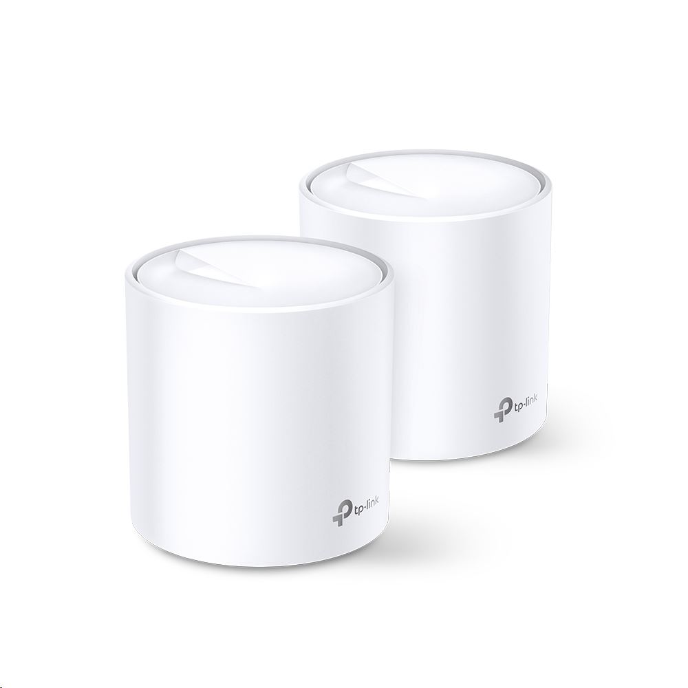 TP-Link Deco X60 Dvofrekvencijski (2,4 GHz / 5 GHz) Wi-Fi 6 (802.11ax) Bijelo 2 Unutarnji