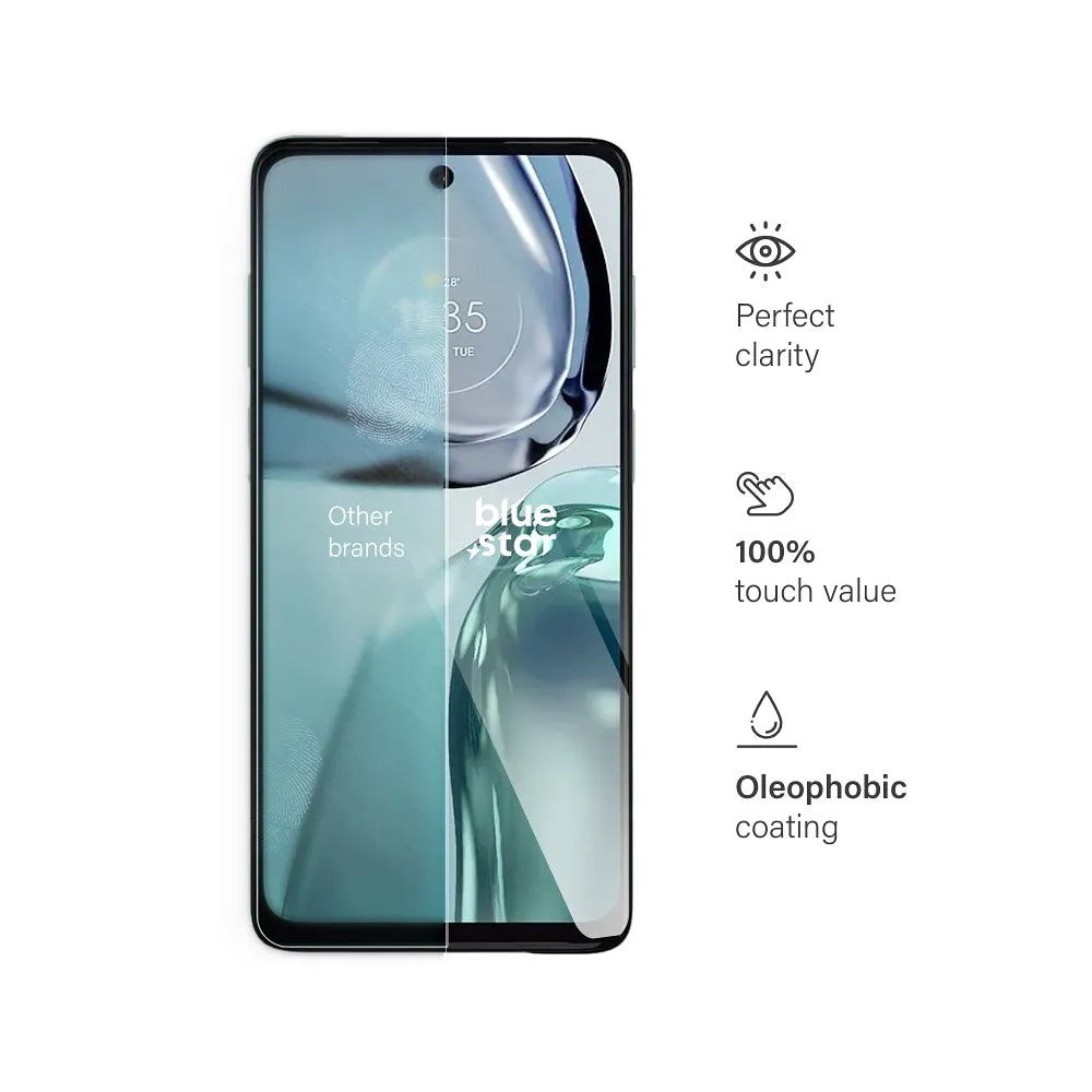 Blue Star kaljeno steklo za Motorola G62