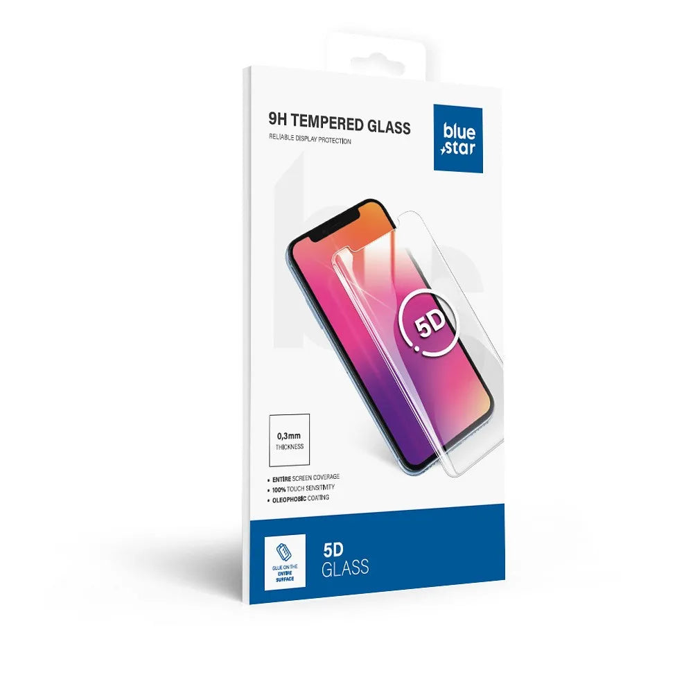 Blue Star 5D kaljeno steklo - za Samsung A35 5G (popolno lepilo/case friendly)