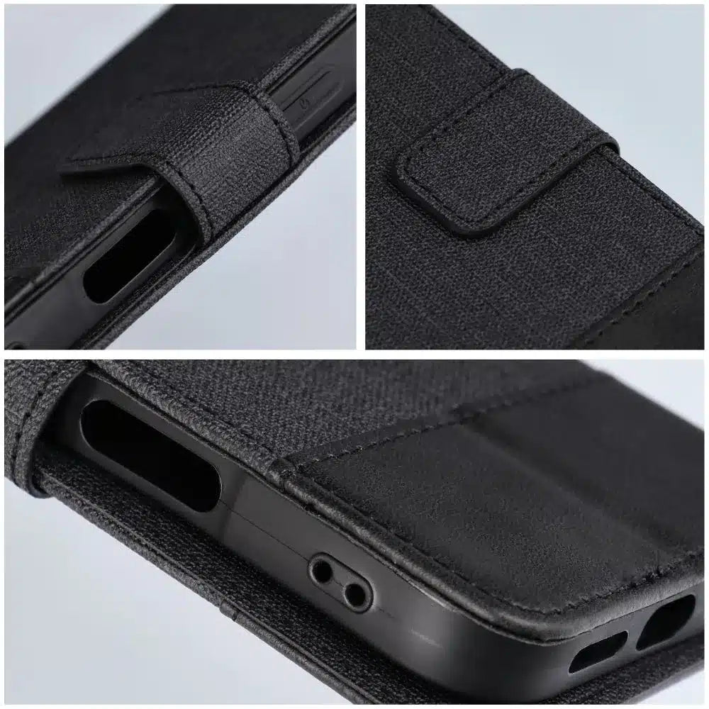 GOMMA Book preklopna torbica za Xiaomi Redmi NOTE 14 PRO 5G / Redmi NOTE 14 PRO PLUS 5G črna