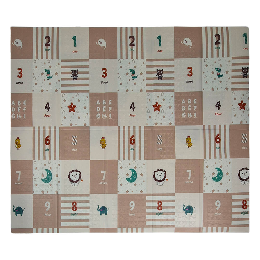 BEBESTARS Dvostranska podloga za igranje BOHO 180x200