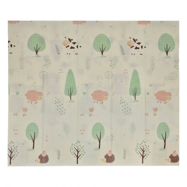BEBESTARS Dvostranska podloga za igranje Jungle 180x200