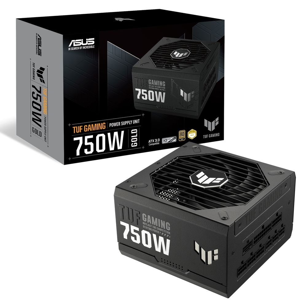 ASUS TUF Gaming 750W Gold jedinica za napajanje 20+4 pin ATX ATX Crno