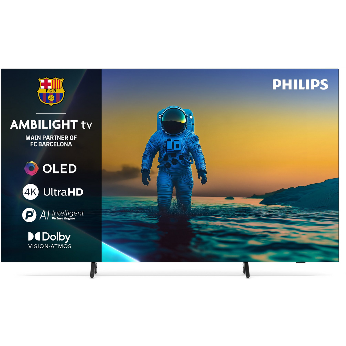 Philips 65OLED820/12 LED televizor 165,1 cm (65") 4K Ultra HD Pametni televizor Wi-Fi Crno