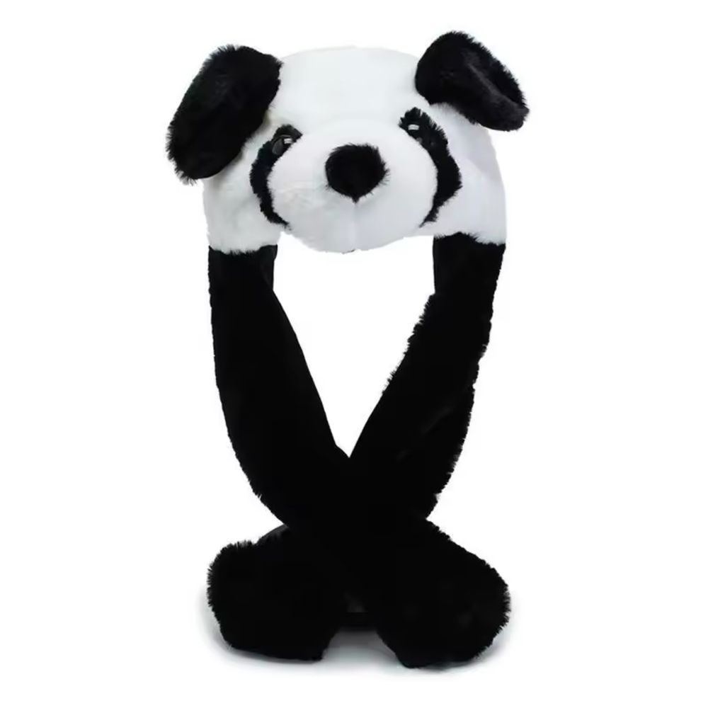 Kapa z zabavnimi živalmi na pumpico Panda