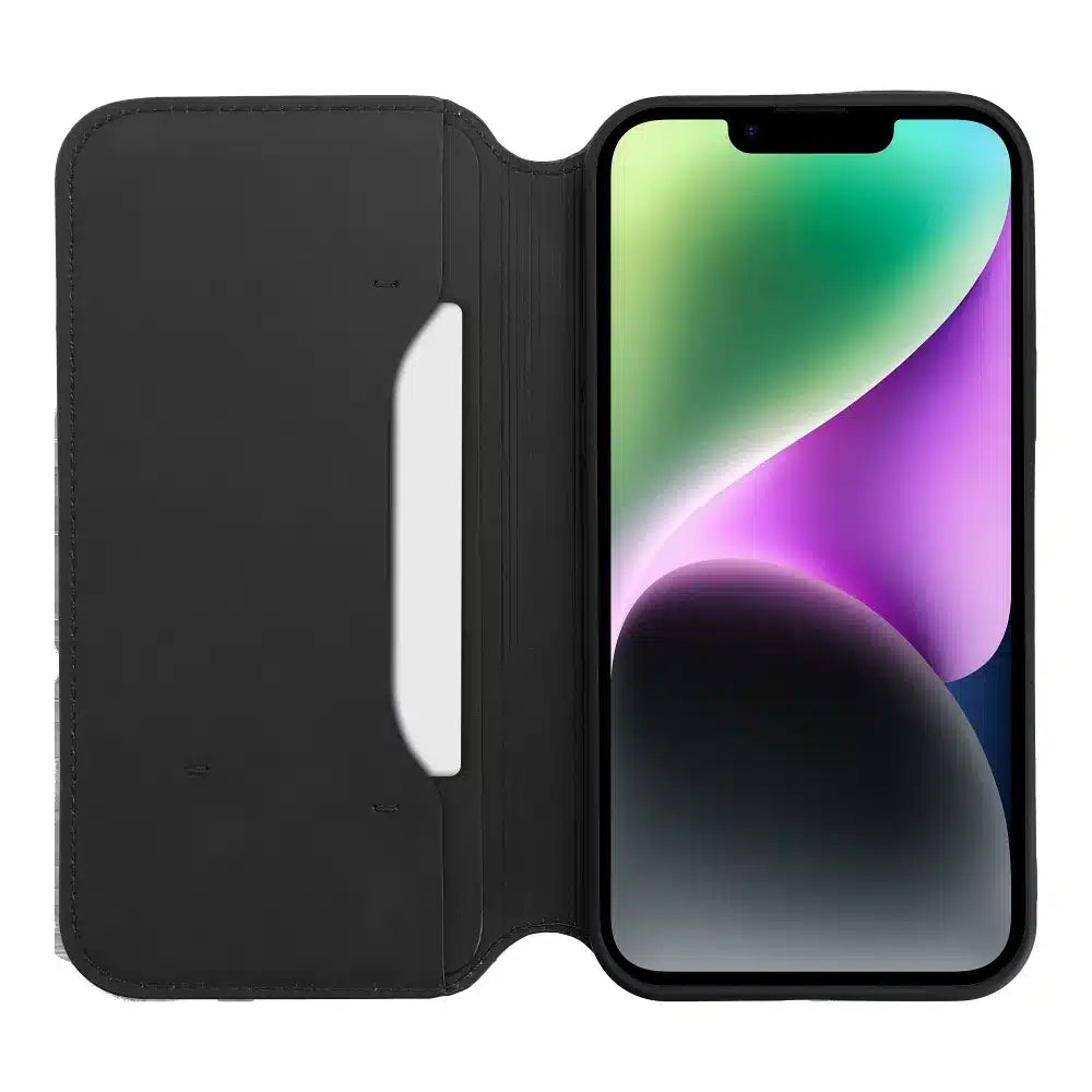 Dual Pocket preklopna torbica za XIAOMI Redmi 9A / 9AT črna