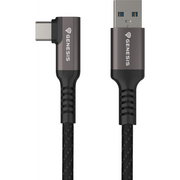 GENESIS NVC-2221 USB kabel USB 3.2 Gen 1 (3.1 Gen 1) 5 m USB A USB C Crno, Sivo
