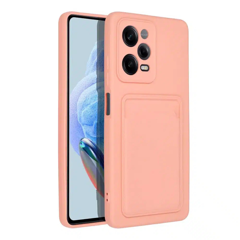 Etui CARD CASE za XIAOMI Redmi NOTE 12 PRO 5G roza