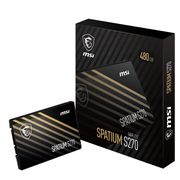 MSI SPATIUM S270 SATA 2.5 480GB unutarnji SSD 2.5" Serijski ATA III 3D NAND