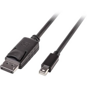 Lindy 41646 DisplayPort kabel 2 m Mini DisplayPort Crno