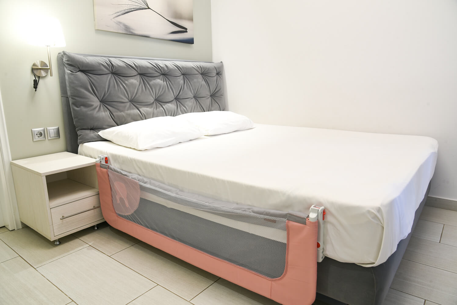 Zaščitna ograja za posteljo 140cm