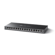 TP-Link TL-SG116P mrežni prekidač Neupravljano Gigabit Ethernet (10/100/1000) Crno