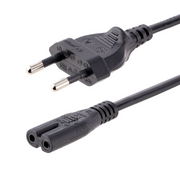 StarTech.com PXTNB2SEU1M strujni kabel Crno 1 m CEE7/16 C7 spoj