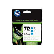 HP 712 3-pack 29-ml Cyan DesignJet Ink Cartridge glava pisača Termalni inkjet