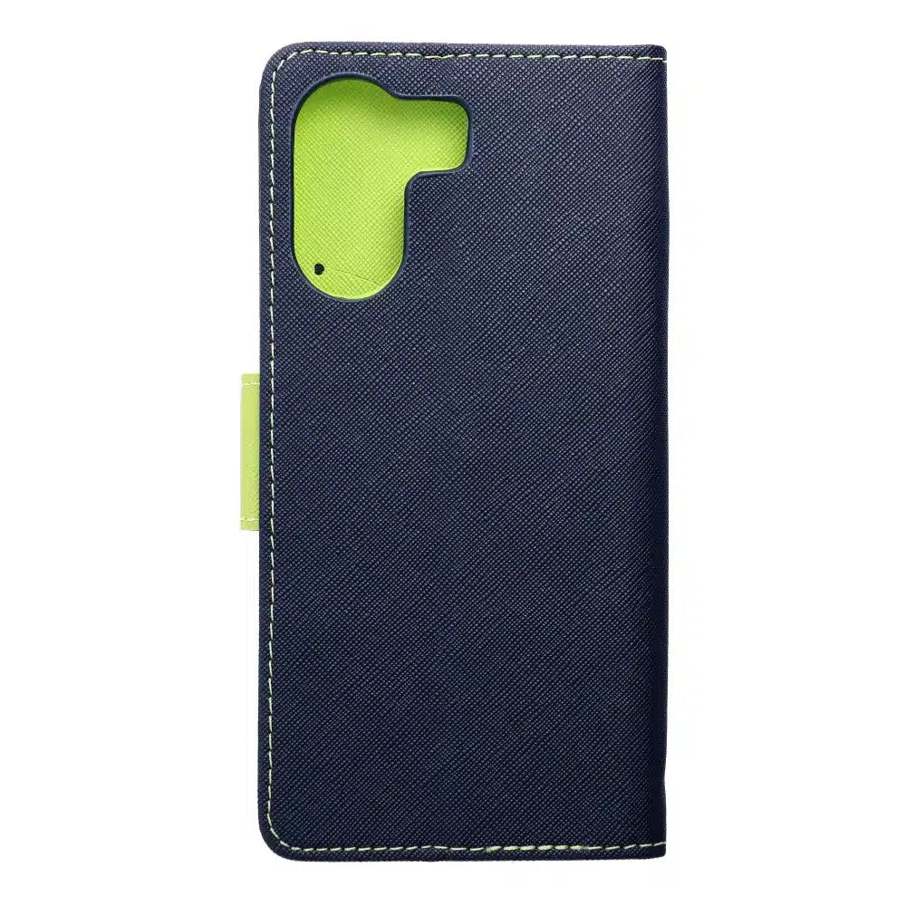 Fancy Book etui za XIAOMI Redmi 13c / POCO C65 temno modra / limeta