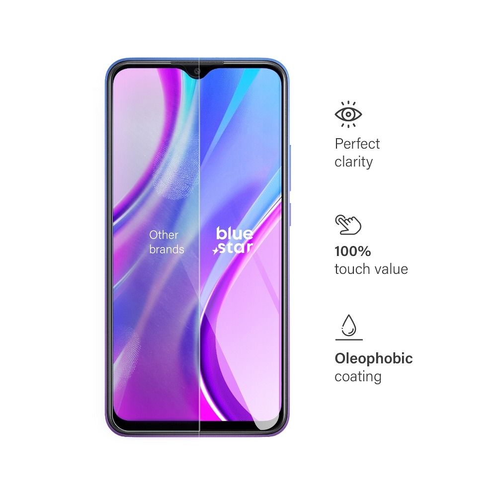 Kaljeno steklo Blue Star za Xiaomi Redmi 9