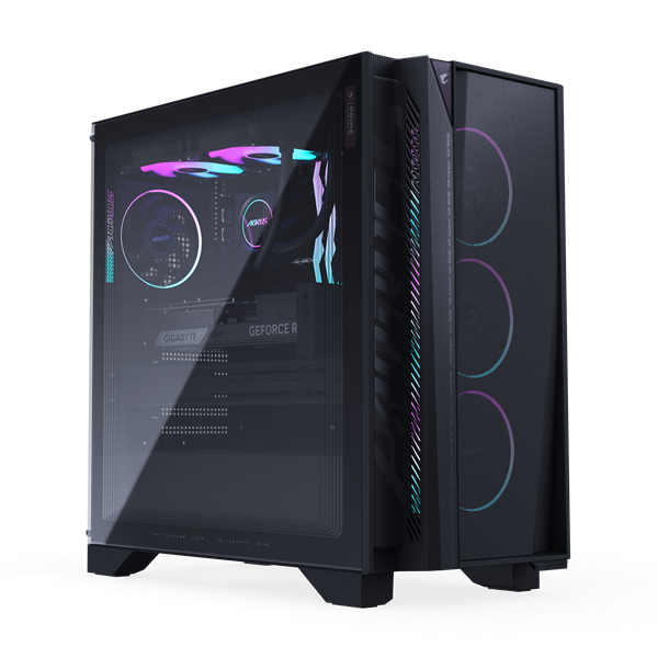 GIGABYTE AP5A7N7T-5102​ AMD Ryzen™ 7 9800X3D 32 GB DDR5-SDRAM 2 TB SSD NVIDIA GeForce RTX 5070 Ti Windows 11 Home Stolno računalo PC/osobno računalo Crno