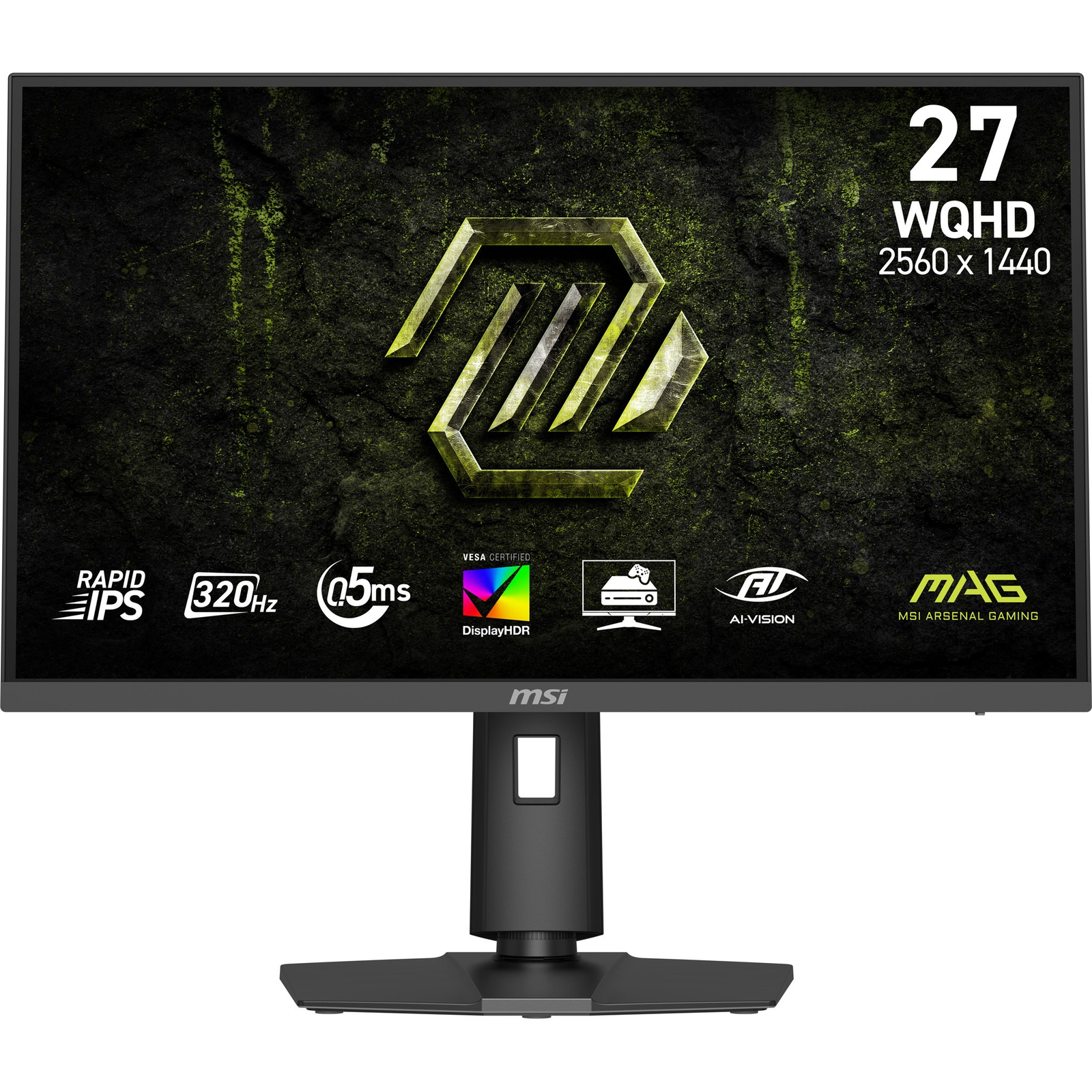 MSI MAG 274QPF X32 računalni monitor 68,6 cm (27") 2560 x 1440 pikseli Wide Quad HD LCD Crno