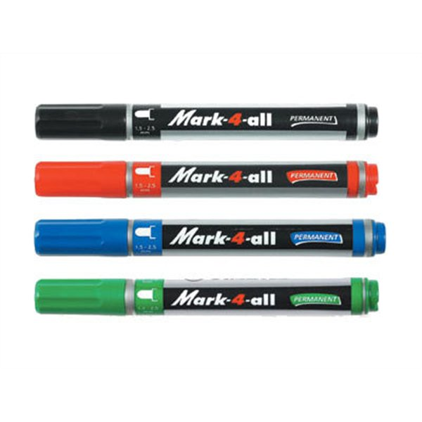 STABILO Mark-4-all trajni marker Crno
