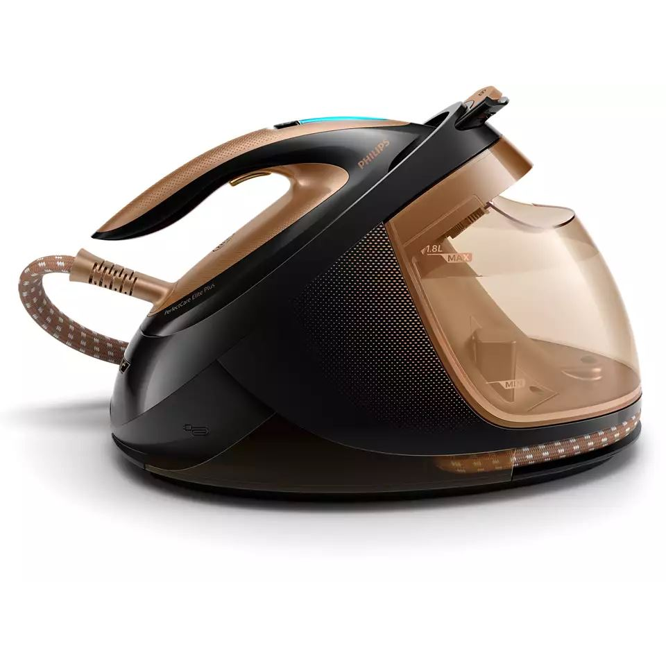Philips GC9682/80 postaja za glačanje na paru 2700 W 1,8 L T-ionicGlide podnica glačala Crno, Smeđe