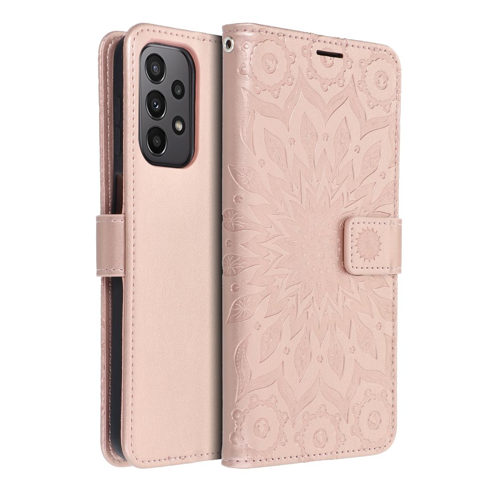 Forcell MEZZO preklopna torbica za SAMSUNG GALAXY A23 5G mandala rose gold