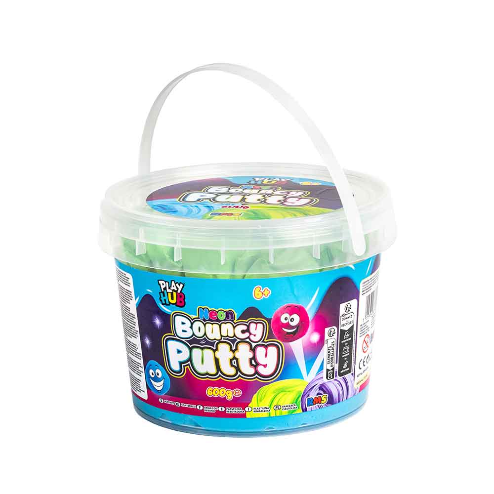 Elastična masa Bouncy Putty 600 g – Neon i Pastel varijanta Model 01