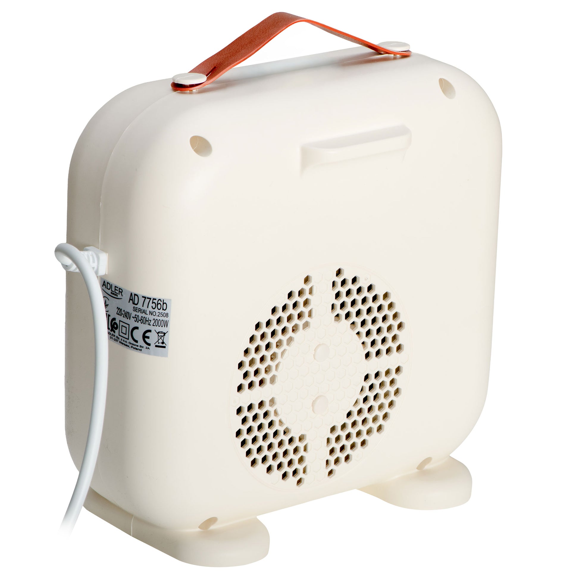 Električna grijalica retro Adler AD 7756 sa ventilatorom i daljinskim